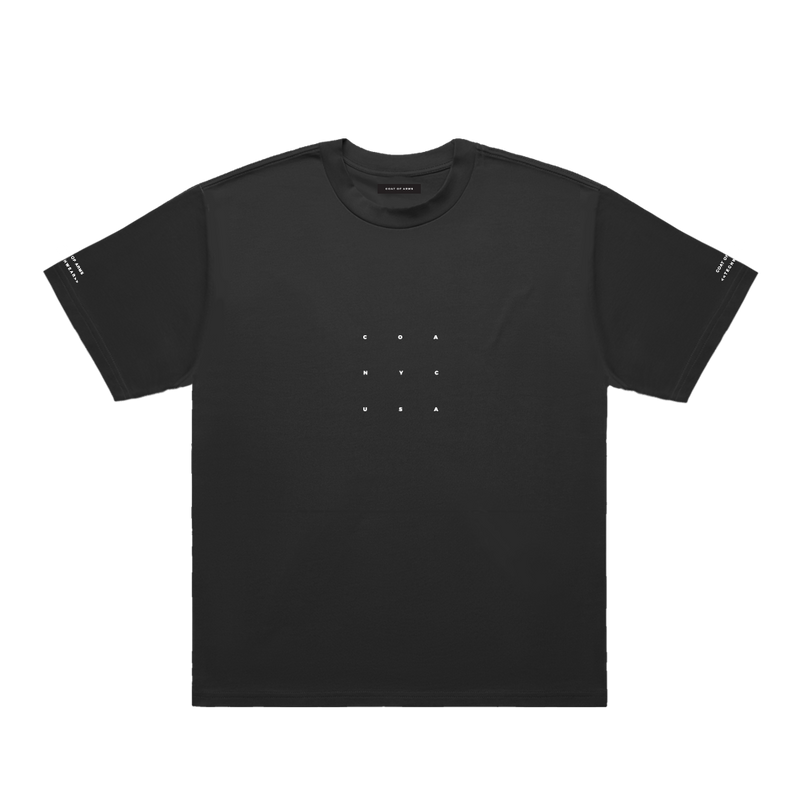 Boxy T-shirt - Black