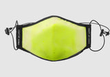 Neon Yellow Polyurethane Face Mask with Mesh PM2.5 filter